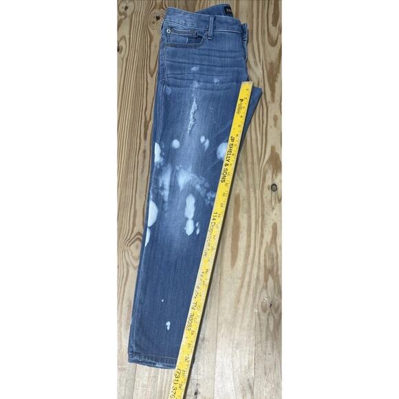 Express Jeans Ankle Skinny Stella Low Rise Trousers sz 6 Regular - Picture 6 of 6